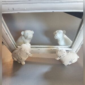 English Bulldog Mirror Room or Wall Decor